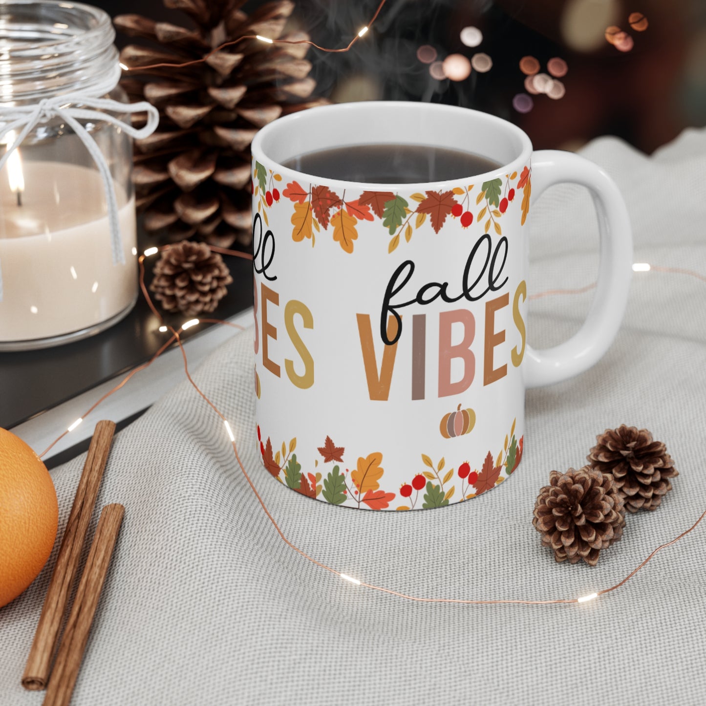 Autumn Leaves Mug