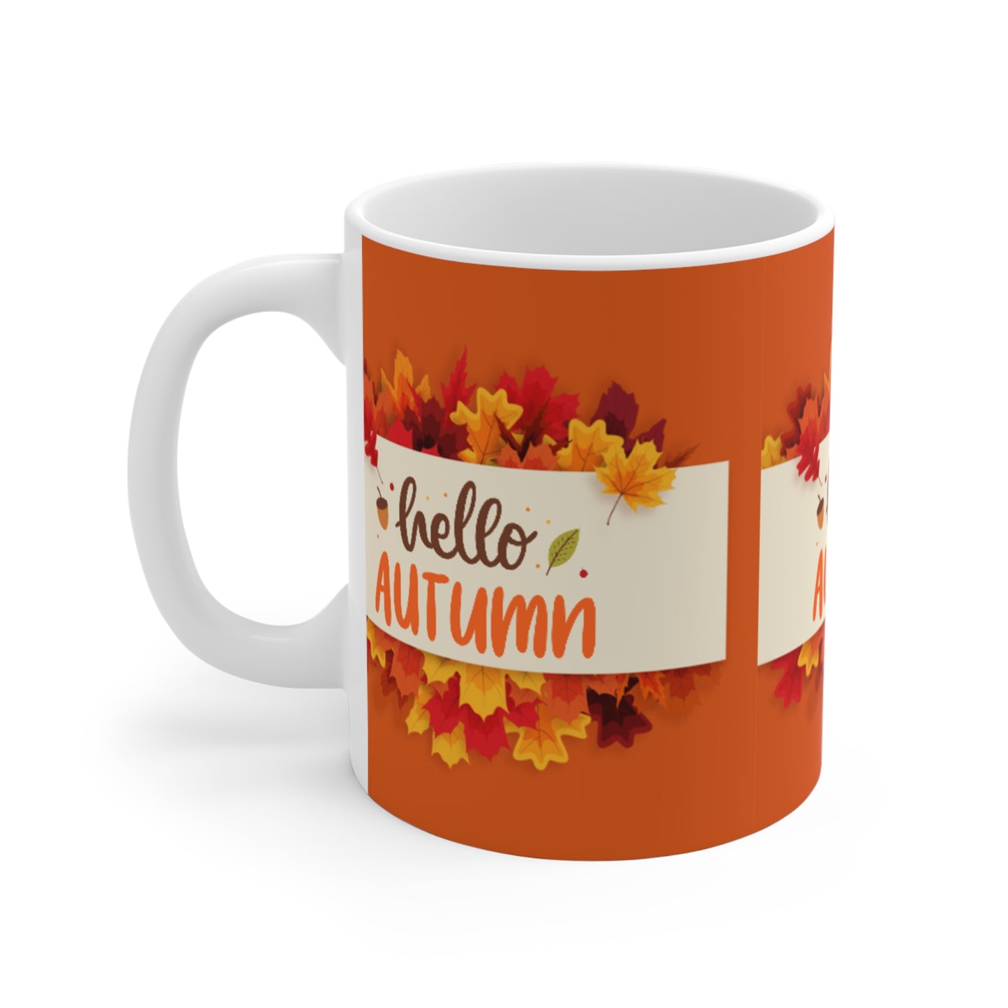 Fall Leaves Mug 11oz